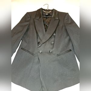 Women's White House Black Market Tuxedo Blazer Size 10 NWT